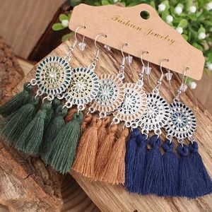 Women’s boho earrings. 3 sets.